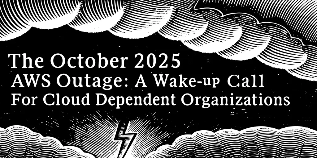 The October 2025 AWS Outage: A Wake-Up Call for Cloud-Dependent Organizations