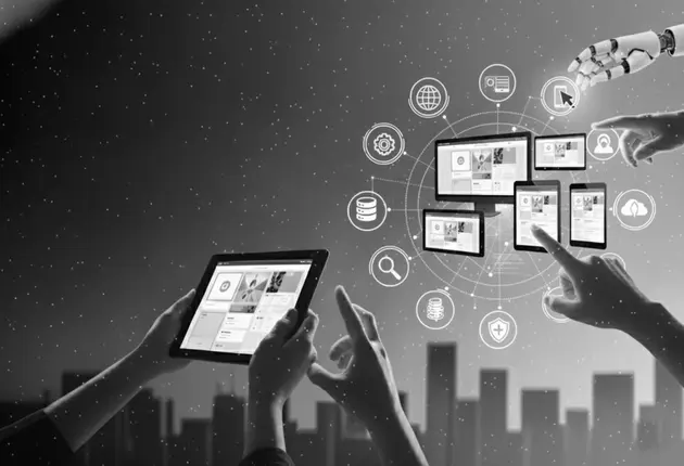 responsive website mockup